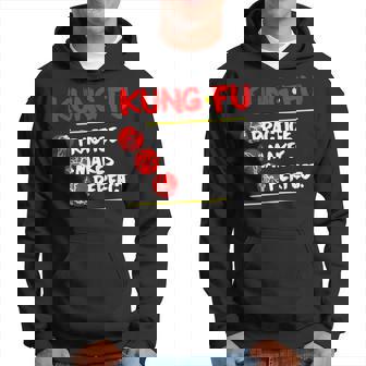 Kung Fu Practice Makes Perfect Fighting Style Hoodie - Monsterry