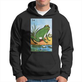 La Rana Card Mexican Lottery Card Hoodie - Thegiftio UK