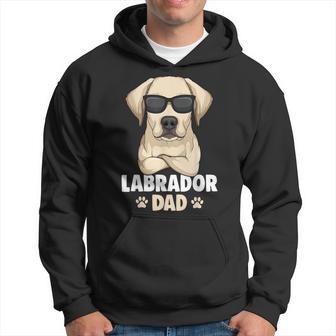 Labrador Dog Lab Dad Hoodie - Thegiftio UK