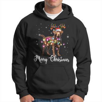 Labrador Retriever Christmas Reindeer Dog Lover Kapuzenpullover - Geschenkecke