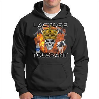 Lactose Tolerant Trendy Meme Hoodie - Thegiftio UK
