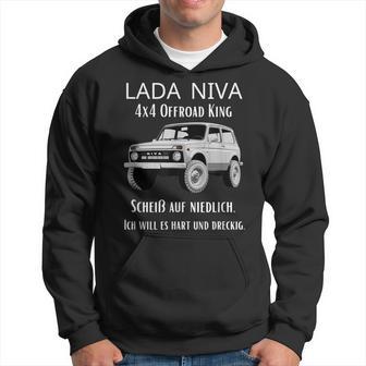 Lada Niva 4X4 Offroad King Kapuzenpullover - Geschenkecke