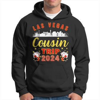 Las Vegas Cousin Trip 2024 Birthday Party Vacation Matching Hoodie - Thegiftio UK
