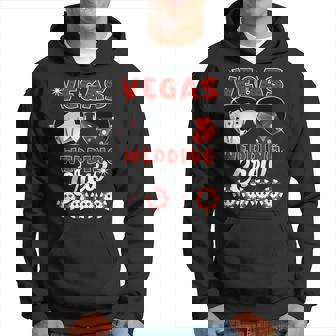 Las Vegas Wedding Crew Bachelor Bachelorette Party Hoodie | Seseable UK