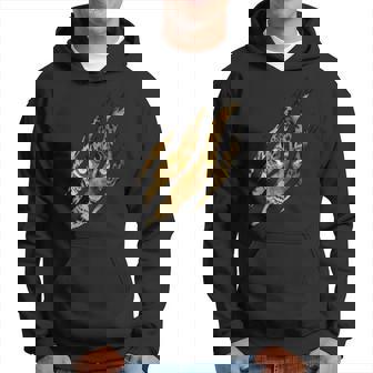 Leopard Cheetah Tiger Leopard Face Lion Cat Hoodie - Thegiftio UK