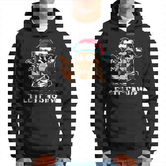 Let It Snow Cocaine Idea Jesus Ugly Xmas Sweater Hoodie - Thegiftio