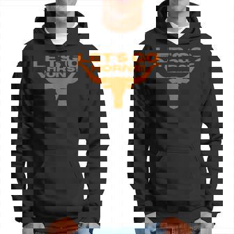 Let's Go Horns Hook'em Horns In The Great State Of Tex Hoodie - Monsterry