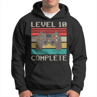 Level 10 Complete 10Th Wedding Anniversary For Couples Hoodie - Thegiftio UK