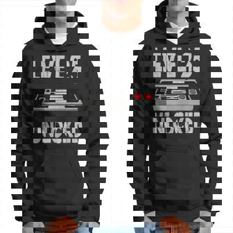 Level 25 Maillot Débloqué Gameridéo 25 Ans Sweat à capuche - Cadeauxyz