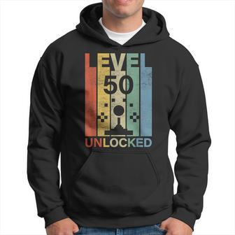 Level 50 Unlocked Arcade Game Hoodie - Thegiftio UK