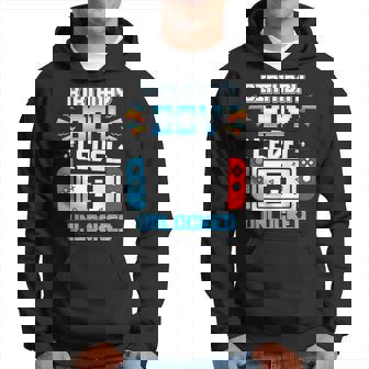 Level 8 Unlocked 8Th Gaming Birthday Video Game Lover Hoodie - Thegiftio UK