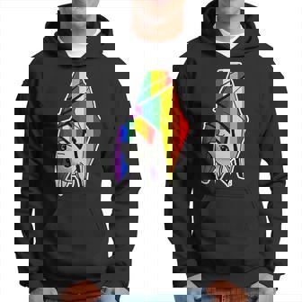 Lgbtq Pride Bat Gay Lgbt Pride Month Hoodie - Monsterry