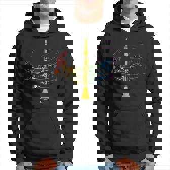 L'instrument De Musique Clé De Sol Clarinette Sweat à capuche - Cadeauxyz