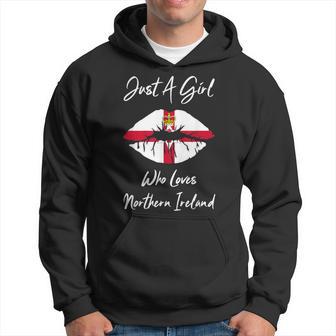 Lips Northern Ireland Flag Hoodie - Thegiftio UK
