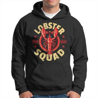 Lobster Lover Lobster Squad Lobster Festival Lobster Hoodie - Thegiftio UK