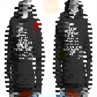 Look At Me Being All Festive And Shit Christmas Tree Hoodie | Mazezy