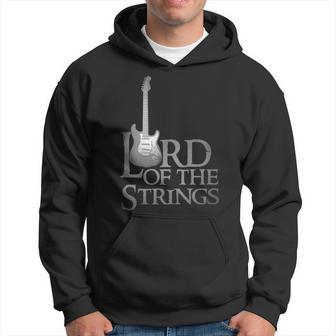 Lord Of The Strings Electric Guitar Player T Hoodie - Thegiftio UK
