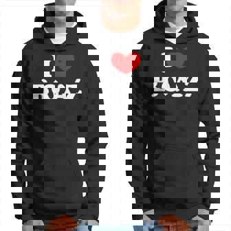 I Love Boaz I Heart Boaz Hoodie | Seseable UK