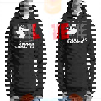 Love Canada Eh Canadian Flag Day Hoodie - Thegiftio UK