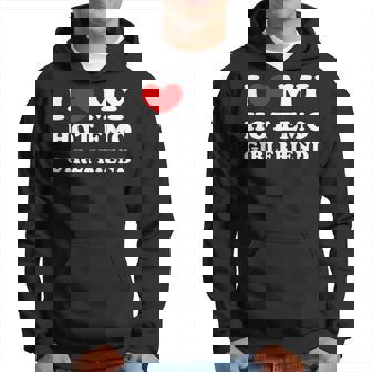 I Love My Hot Emo Girlfriend I Heart My Hot Emo Girlfriend Hoodie | Seseable UK