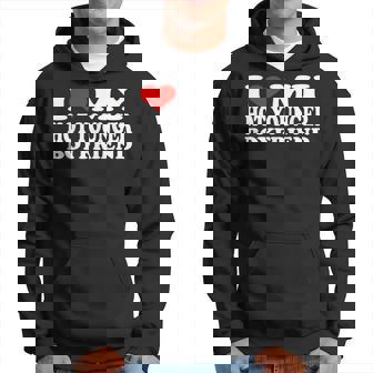 I Love My Hot Younger Boyfriend I Heart My Hot Younger Bf Hoodie | Seseable UK
