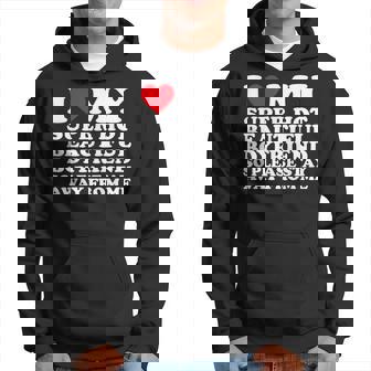 I Love My Super Hot Beautiful Boyfriend So Please Stay Away Hoodie - Thegiftio UK