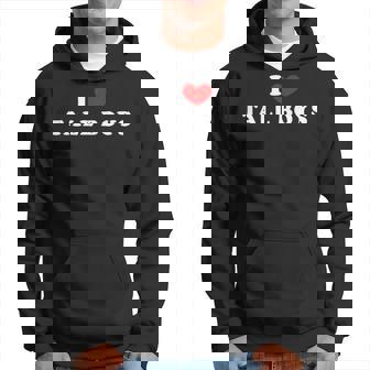 I Love Tall Boys I Heart Tall Boys Hoodie - Thegiftio UK