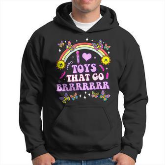 I Love Toys That Go Brrr Inappropriate Adult Humor Hoodie - Thegiftio UK