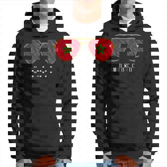 Lunettes De Soleil Avec Drapeau Du Maroc Maroc Pride Sweat à capuche - Cadeauxyz