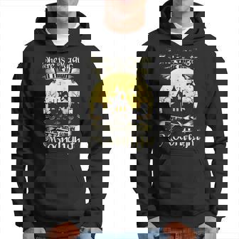 Magic In Night When Pumpkins Glow By Moonlight Halloween Hoodie - Monsterry