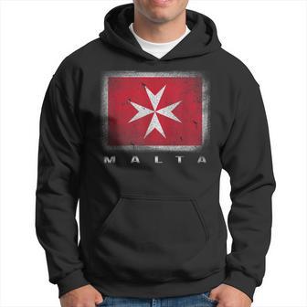 Maltese Cross Flag Malta Kapuzenpullover - Geschenkecke