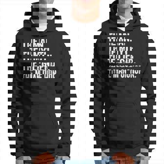 The Man The Myth The Legend The Man Of Honor Wedding Hoodie - Thegiftio UK