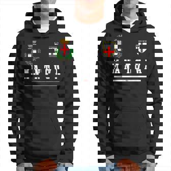 Mantova SportCalcio Jersey Bandiera Calcio Felpa con cappuccio - Novitaregali