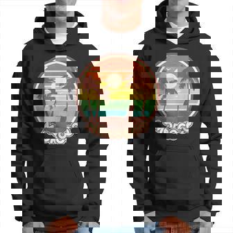 Maroc Beach Cool Retro Surf Souvenir Cadeau Sweat à capuche - Cadeauxyz