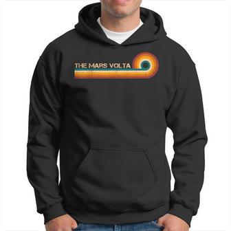 The Mars Volta Retro Stripes Musician Vintage Hoodie - Thegiftio UK