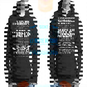 Marseillais Supporter Maillot Marseille Foot Anti Paris Sweat à capuche - Cadeauxyz