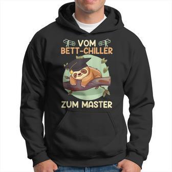 Masterarbeit Bestandenom Bett-Chiller Zum Master Abschluss Kapuzenpullover - Geschenkecke