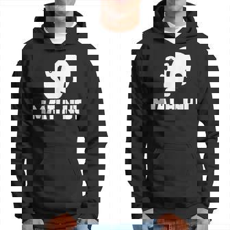 Math Nut Back To School Cute Pun Animal Squirrel Hoodie - Monsterry
