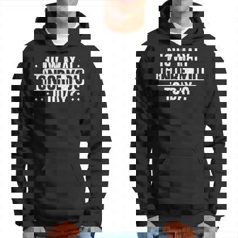 How May I Ignore You Today Proud Retail Worker Retailing Hoodie - Monsterry