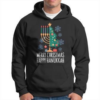 Merry Chrismukkah Christmas Hanukkah Hoodie - Thegiftio UK