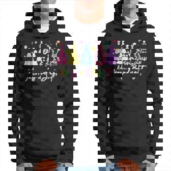 Merry Christmas Bright Christmas Tree Light Colorful Glowing Hoodie - Monsterry