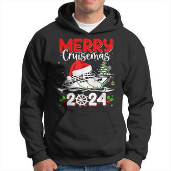 Merry Cruisemas 2024 Retro Cruise Ship Family Christmas Xmas Hoodie - Thegiftio UK