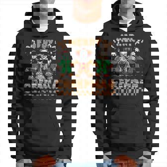 Merry Creepmas Gothic Christmas Scary Gingerbread Men Hoodie | Seseable UK