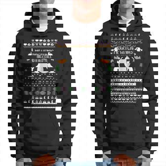 Merry Witchmas Cat Ugly Christmas Sweaters Hoodie | Mazezy