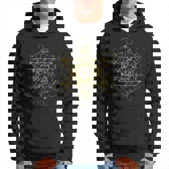 Metatron's Cube Sagrada Geometría Yoga Pray Sudadera - Regaloses
