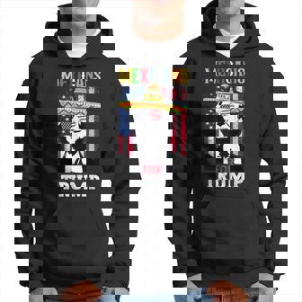 Mexicans For Trump Hispanic Heritage Month Trump Supporter Hoodie | Mazezy