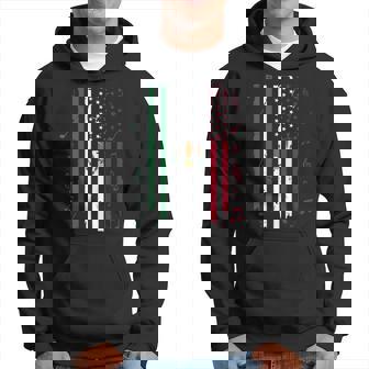 Mexico Us Flag Patriot Mexican Flag American Flag Hoodie - Thegiftio UK
