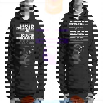Migraine Awareness Headache Disorder Neurologist Patient Hoodie - Monsterry