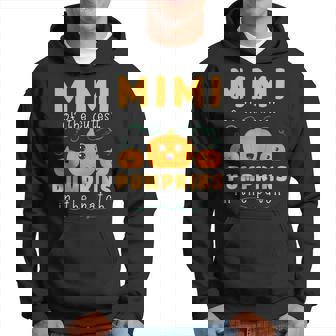 Mimi Cutest Pumpkins In The Patch Family Halloween Hoodie - Monsterry
