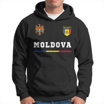 Moldova Sports Football Flag Football Kapuzenpullover - Geschenkecke